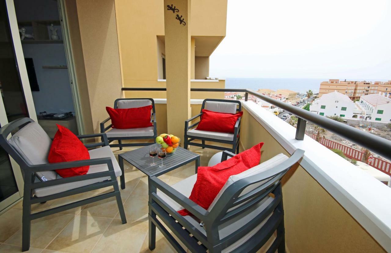 La Perla By Rentmedano Superb Luxury Duplex, Private Roof Terrace, Ocean View, Pool, Wifi And Parking Apartman El Médano Kültér fotó