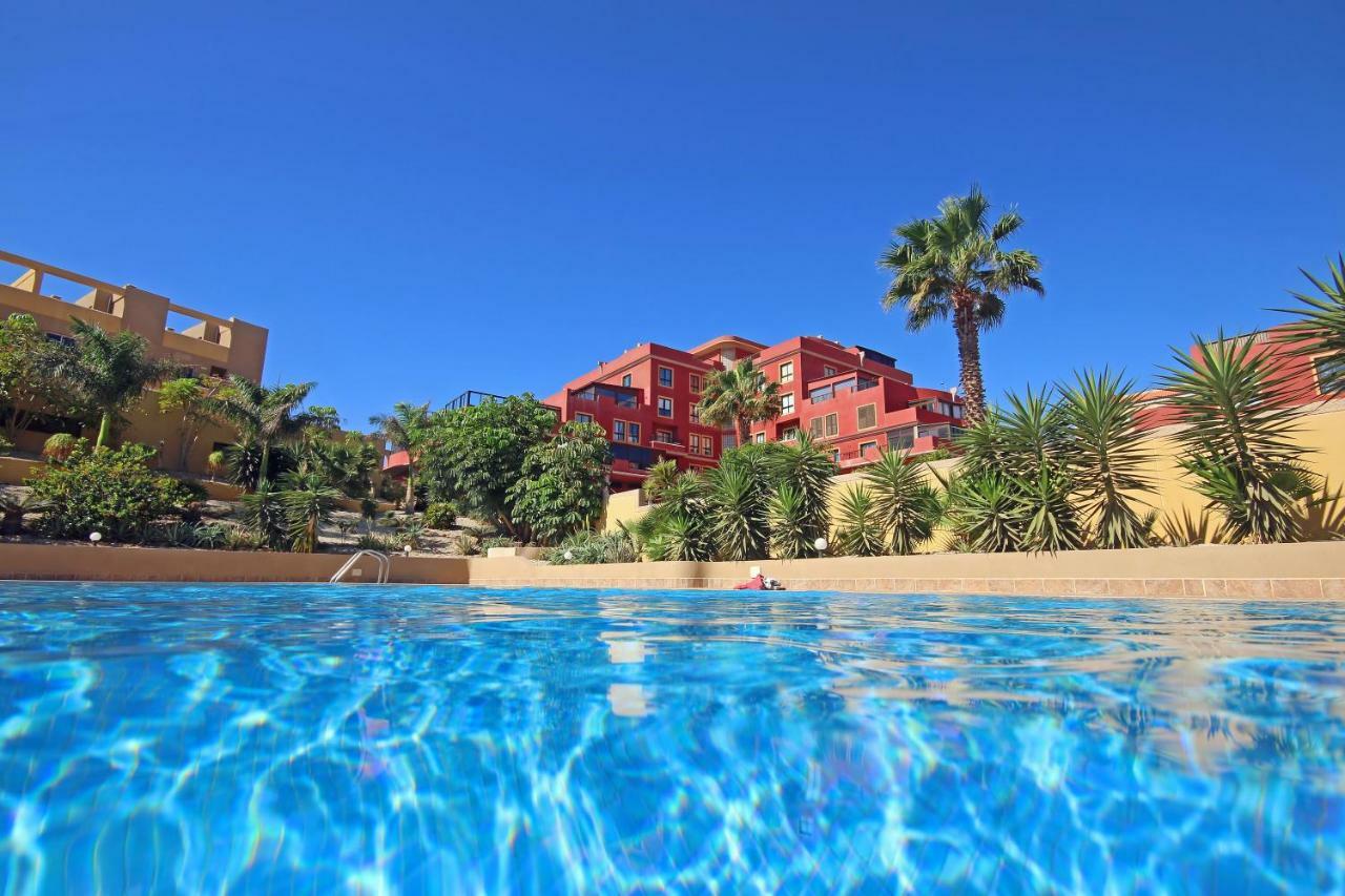La Perla By Rentmedano Superb Luxury Duplex, Private Roof Terrace, Ocean View, Pool, Wifi And Parking Apartman El Médano Kültér fotó