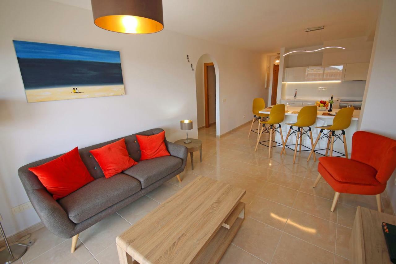 La Perla By Rentmedano Superb Luxury Duplex, Private Roof Terrace, Ocean View, Pool, Wifi And Parking Apartman El Médano Kültér fotó
